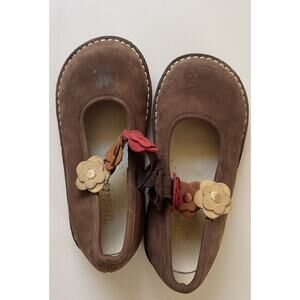 Willits Michelle Brown Mary Jane Shoes Leather Girls Size 10